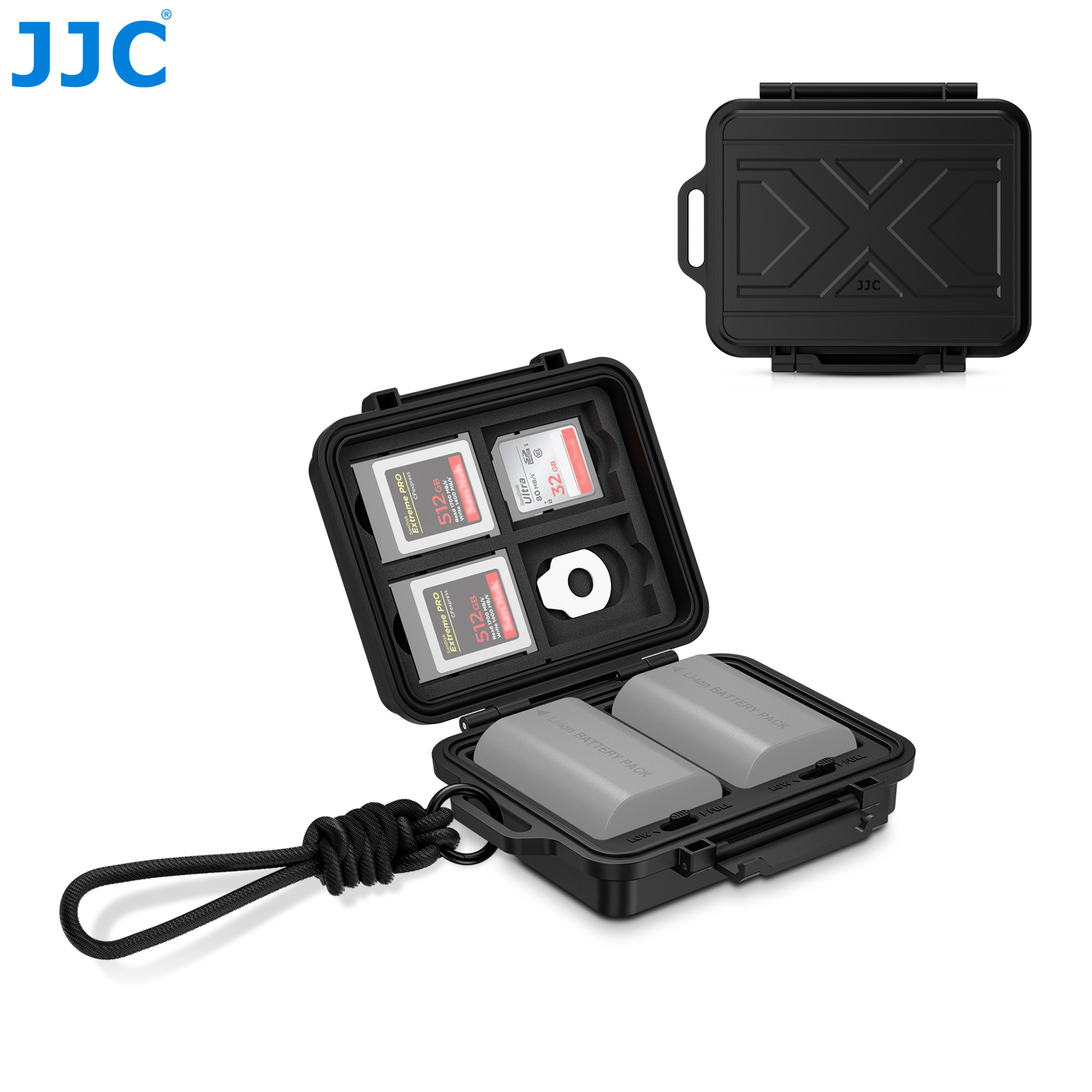 Photography Gear - JJC Camera Battery Memory Card Case
