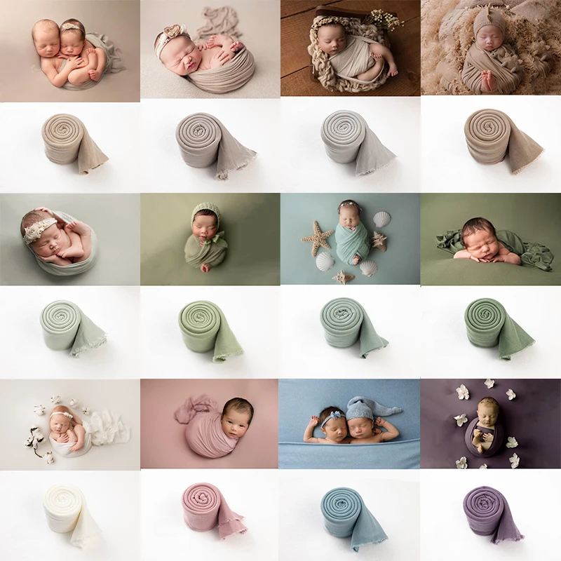 Photography Background - 40/150cm Newborn Photography Props Backdrop Stretch