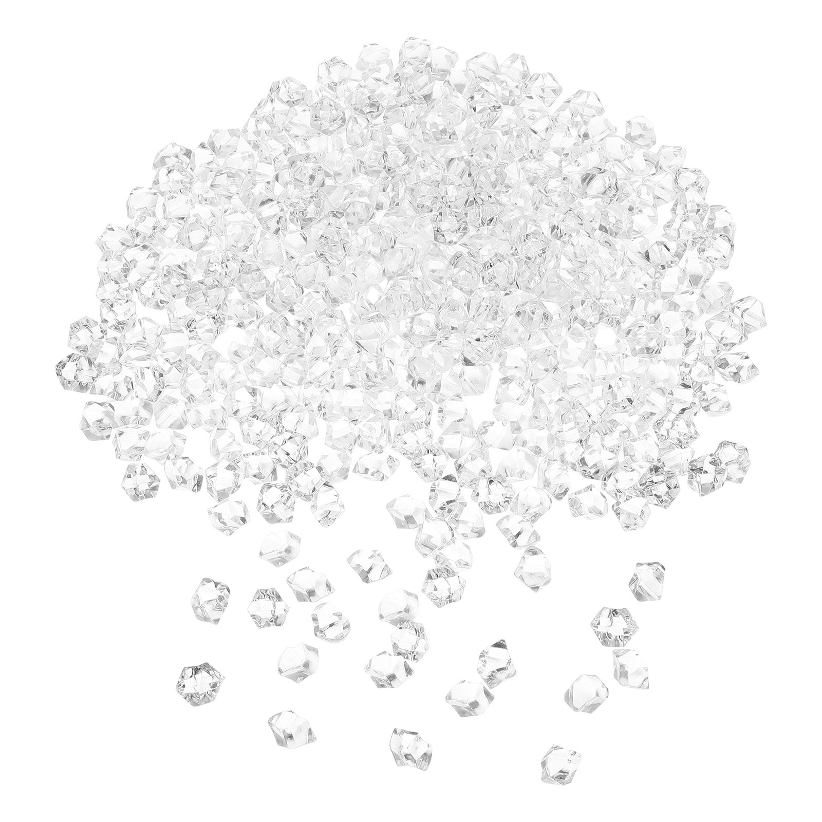 Photography Simulator - 400Pcs Reusable Fake Ice Clear Plastic