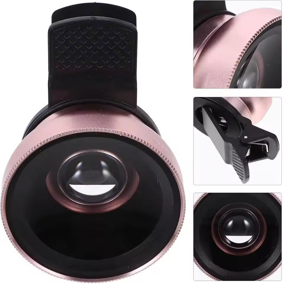 Photography Zooming - 2 IN 1 Lens Universal Clip