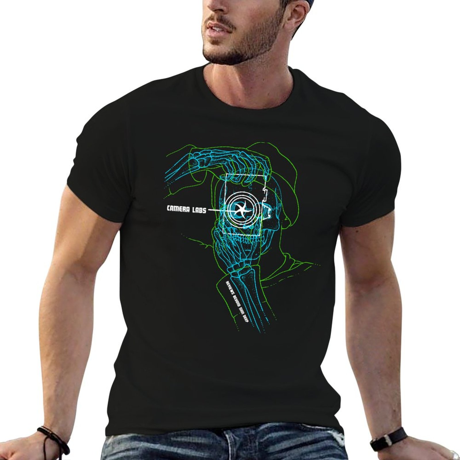 Photography X Ray - Cameralabs Photography X-Ray T-Shirt Essential Solid