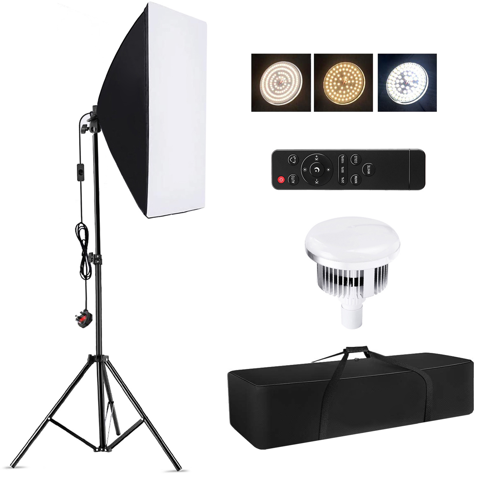 Photography Darkroom - Camnoon Studio Photography Light kit Softbox