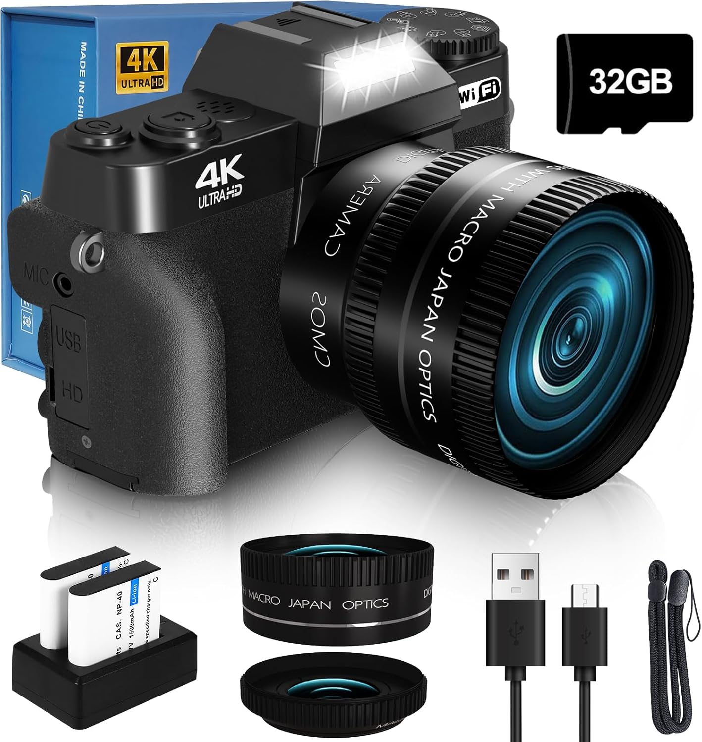 Photography Zooming - Digital Camera for Vlogging and Photography