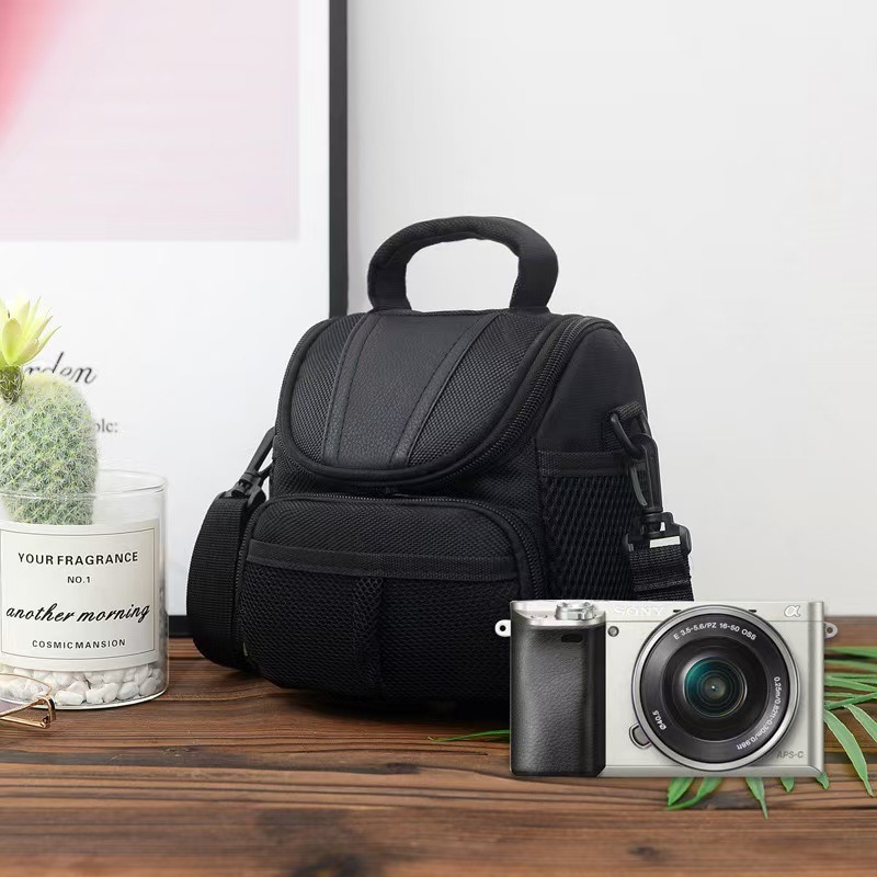 Photography Gear - Minimalist Camera Shoulder Bag with Multiple