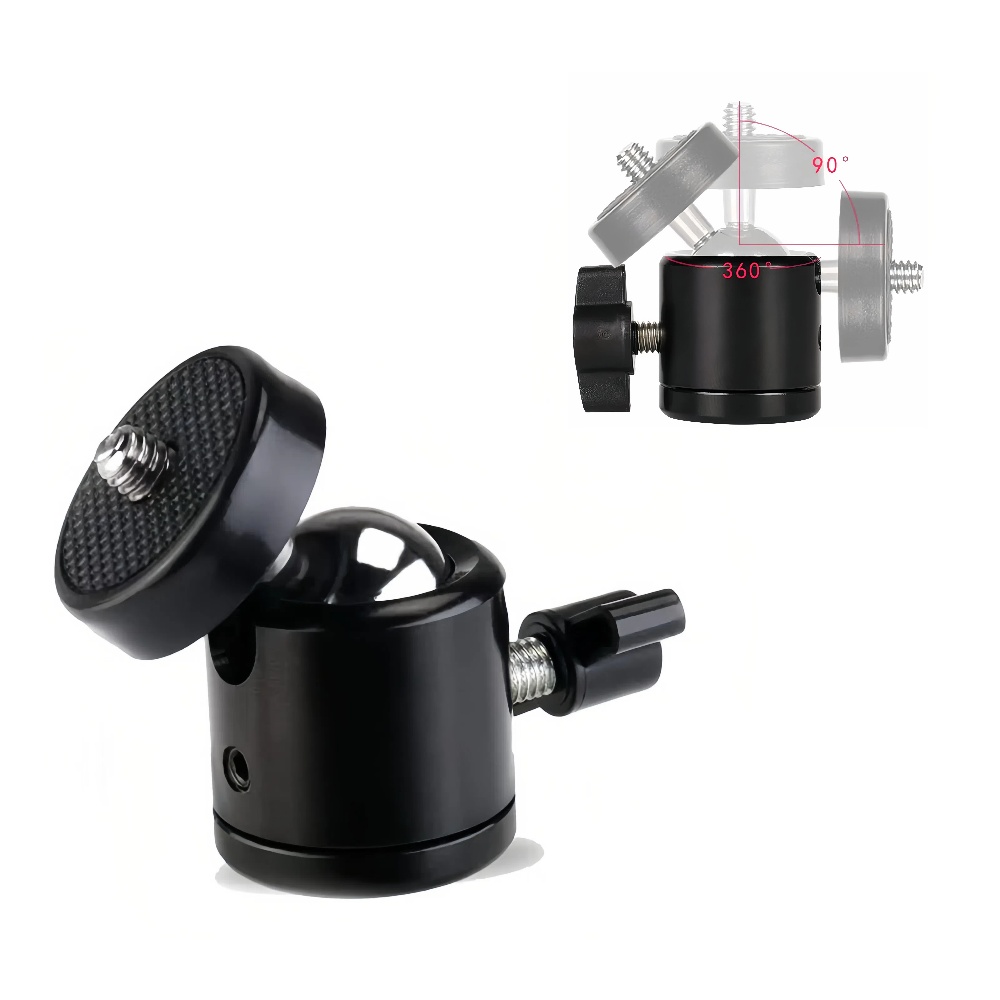 Fluid Head Tripod - Terebento 1/4 Screw Hole Tripod Mount