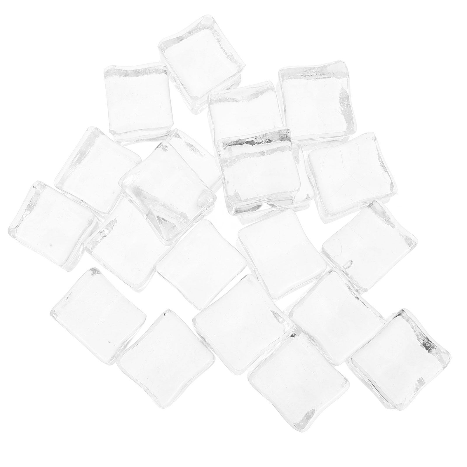 Photography Simulator - 100Pcs Clear Fake Ice Cubes Plastic