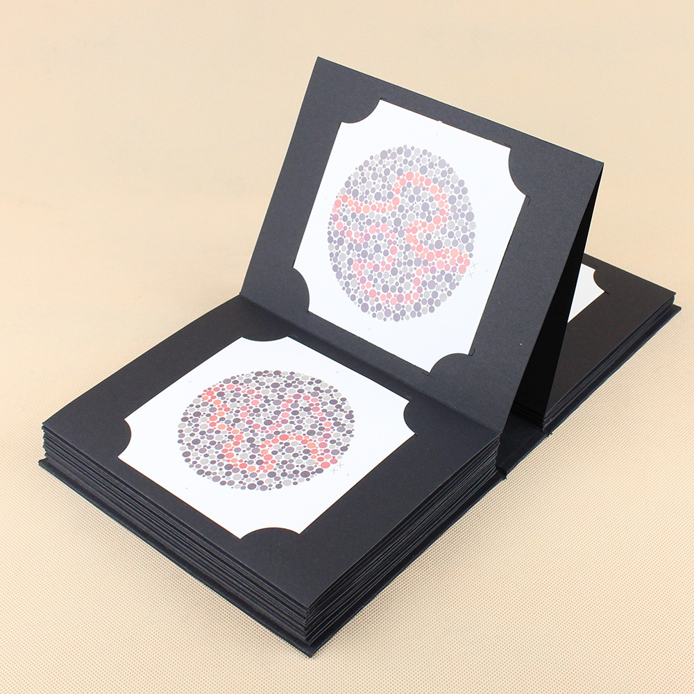 Color Checker Card - Ishihara Book 38 Plates Optometry Blindness