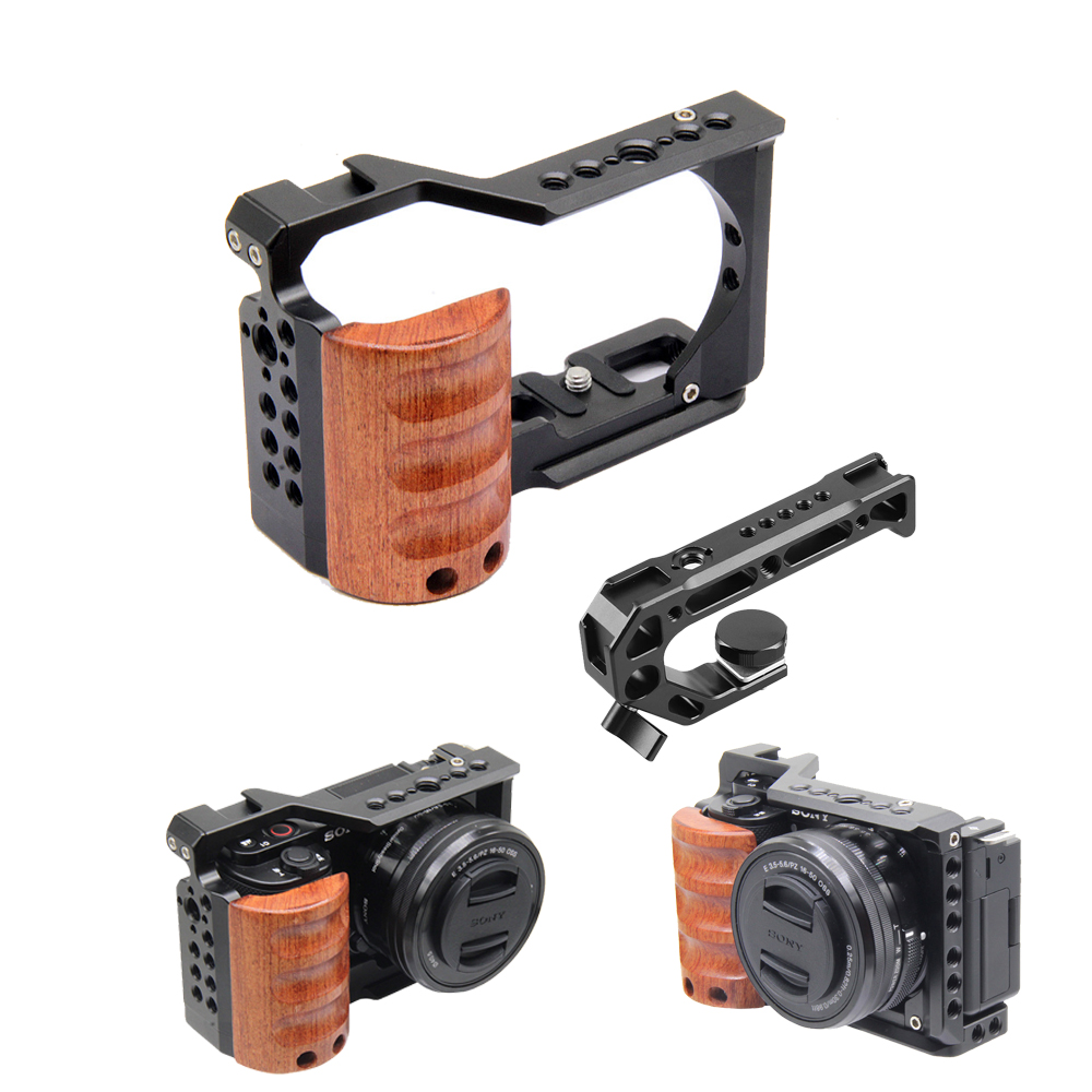 Camera Cage Baseplate - For Sony ZV-E10 Cage camera With