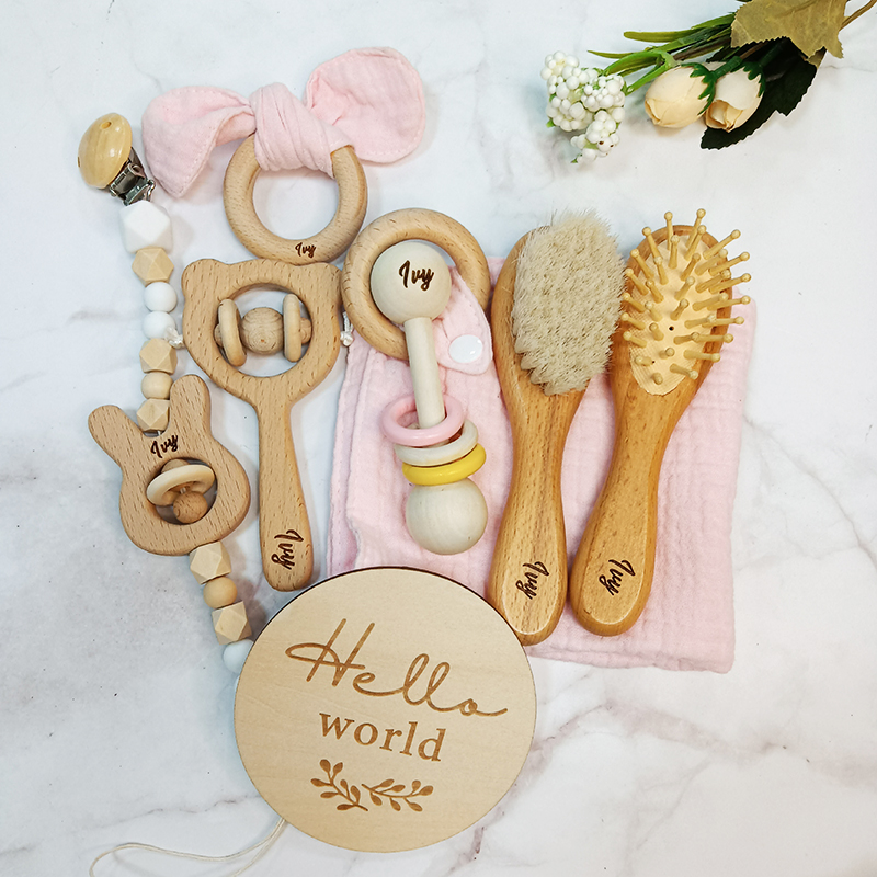 Photography Day - 8pcs Custom Name Newborn Bath Toy