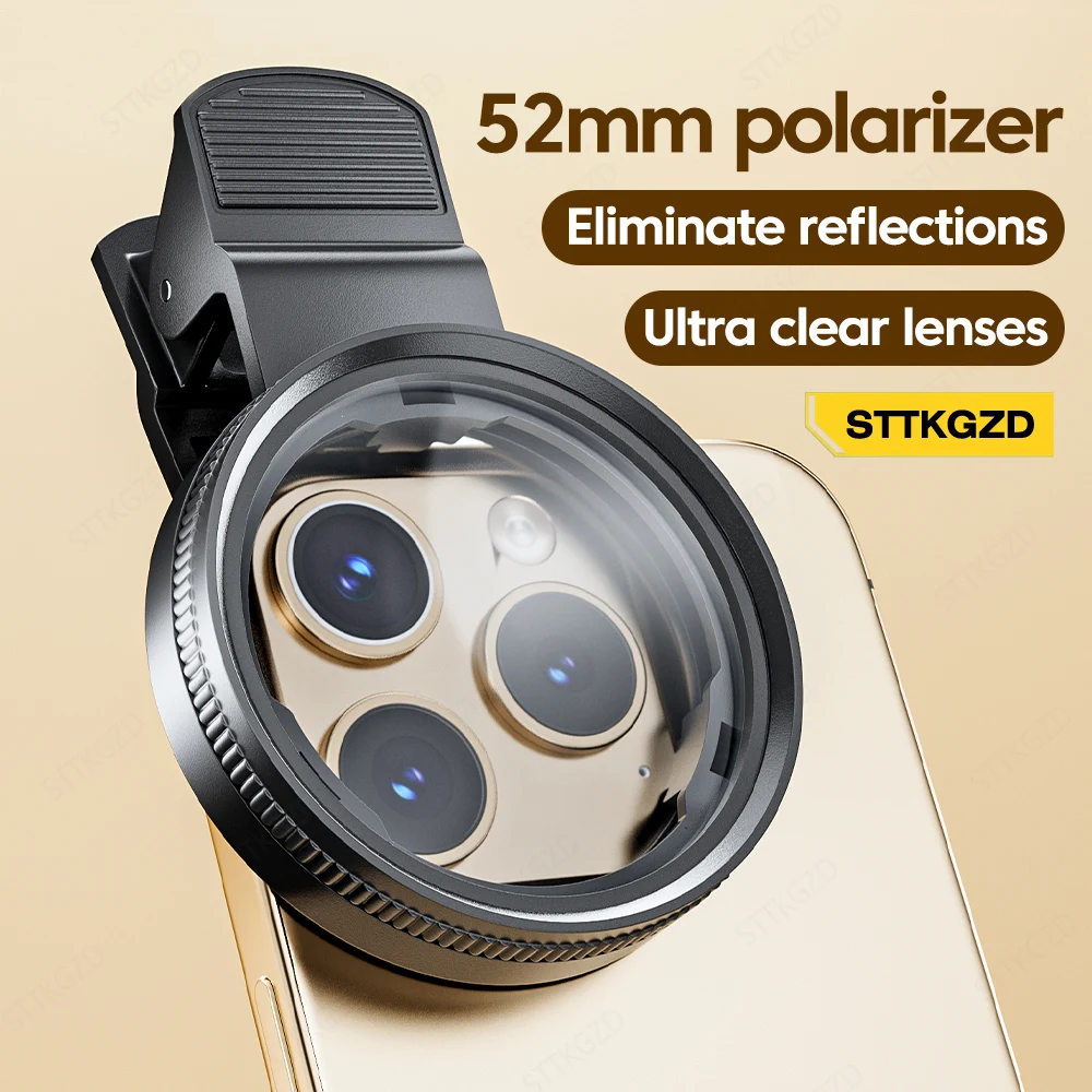 Photography Zooming - New 52mm CPL Mobile Phone Lens