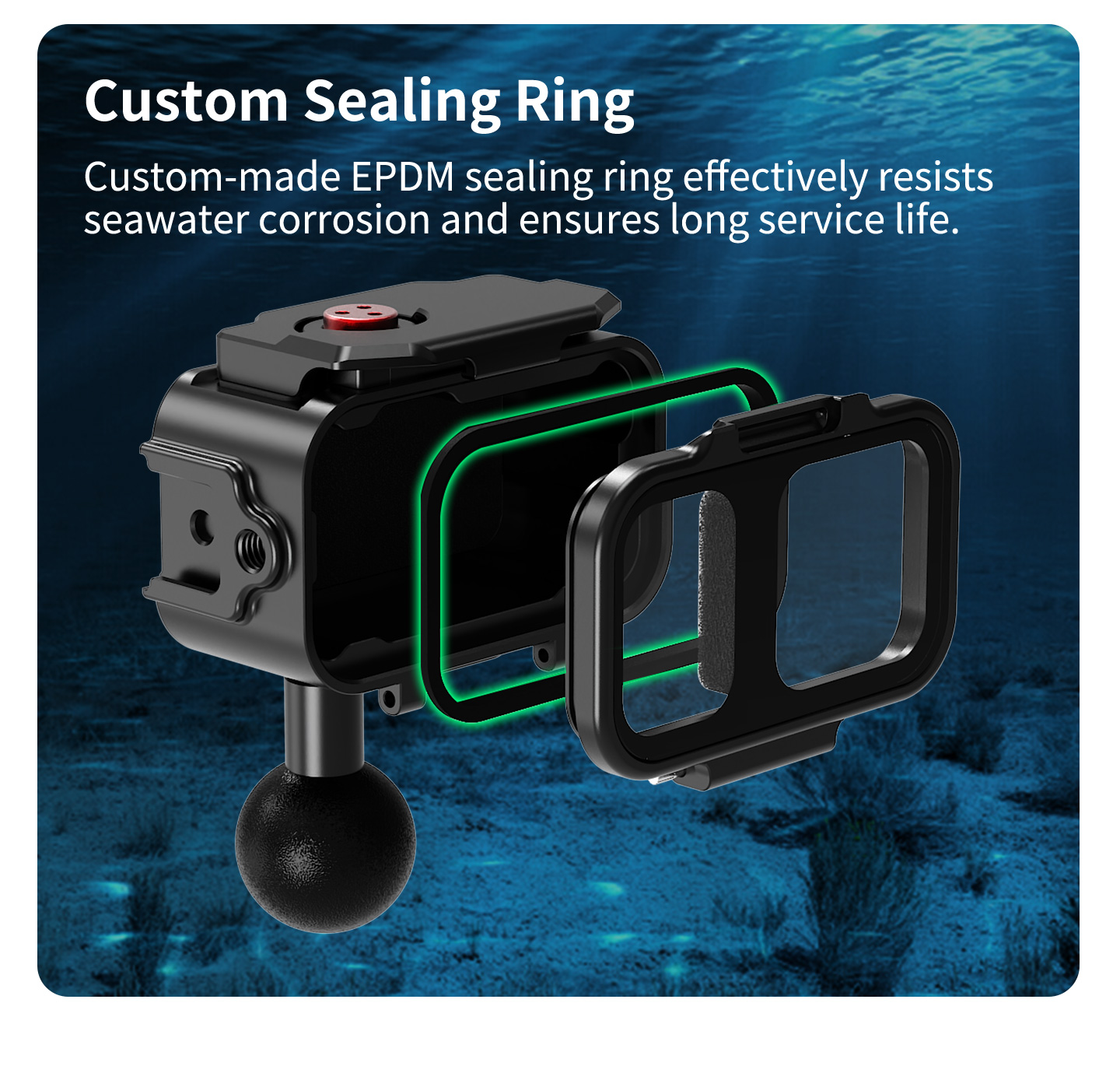 Underwater Diving Case for DJI - Fluid Head Tripod recension och pris