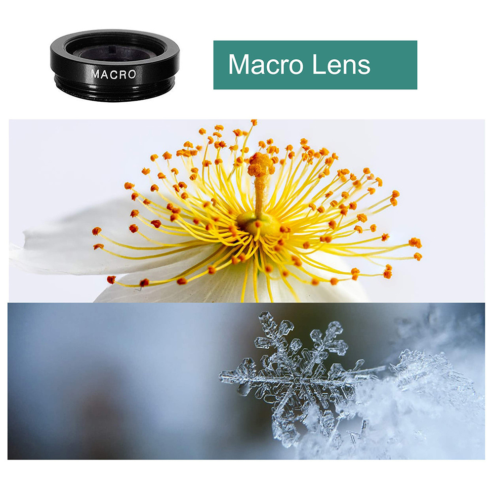 Universal 3 in 1 Fish Eye Lens - Photography Zooming recension och pris