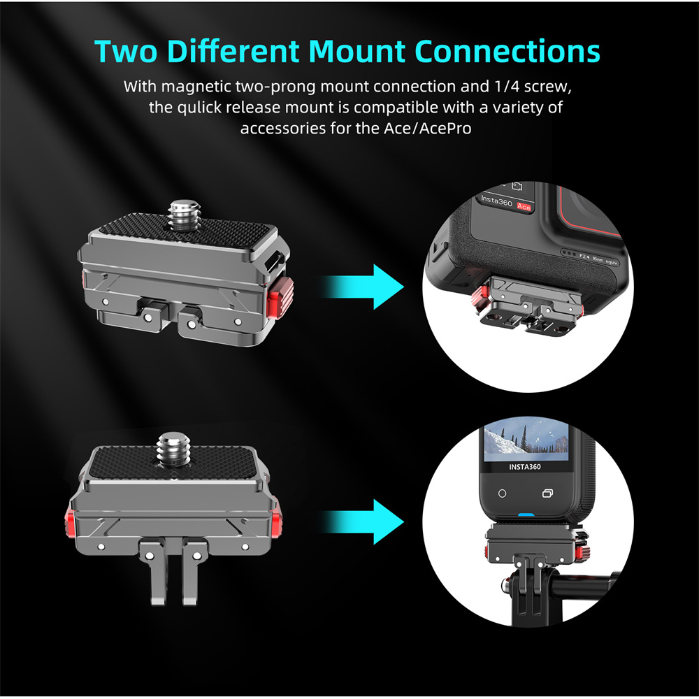 New Magnetic Quick Release Ada - Camera Cage Baseplate recension och pris