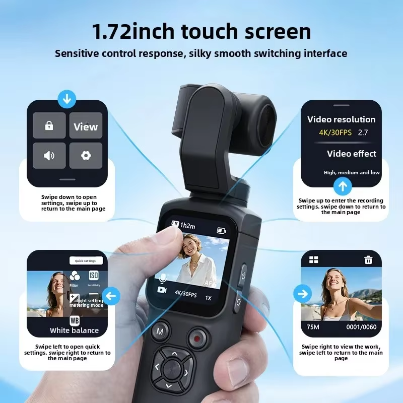 4K Live Streaming Camera Pocke - Photography Zooming recension och pris