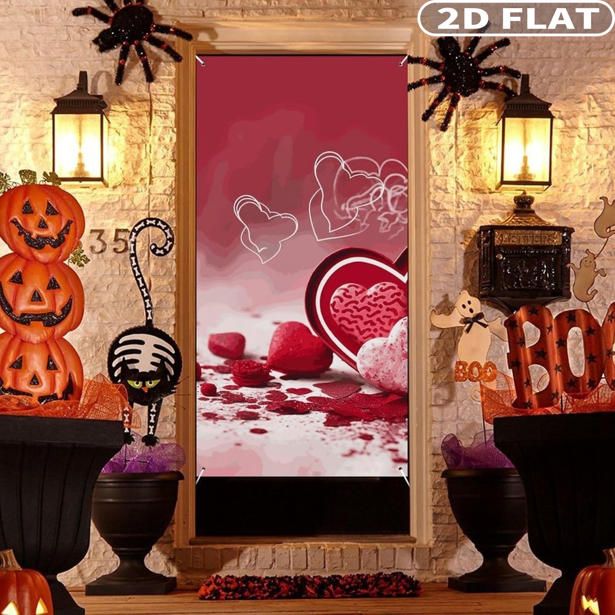 2D FLAT 1pc Valentine Day Hang - Photography Day recension och pris
