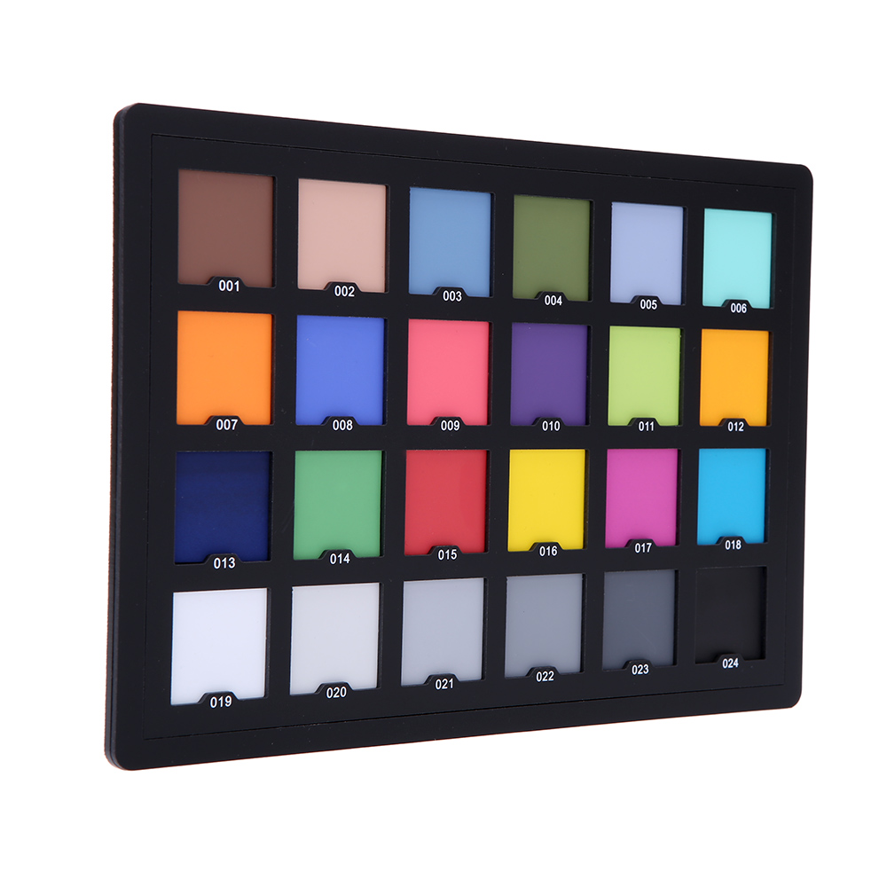 Professional 24 Color Card Tes - Color Checker Card recension och pris