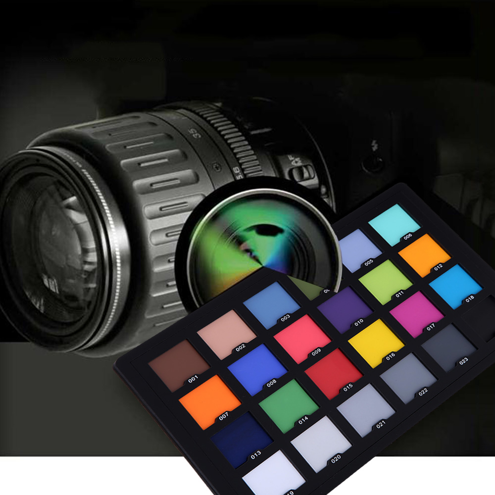 Professional 24 Color Card Tes - Color Checker Card recension och pris