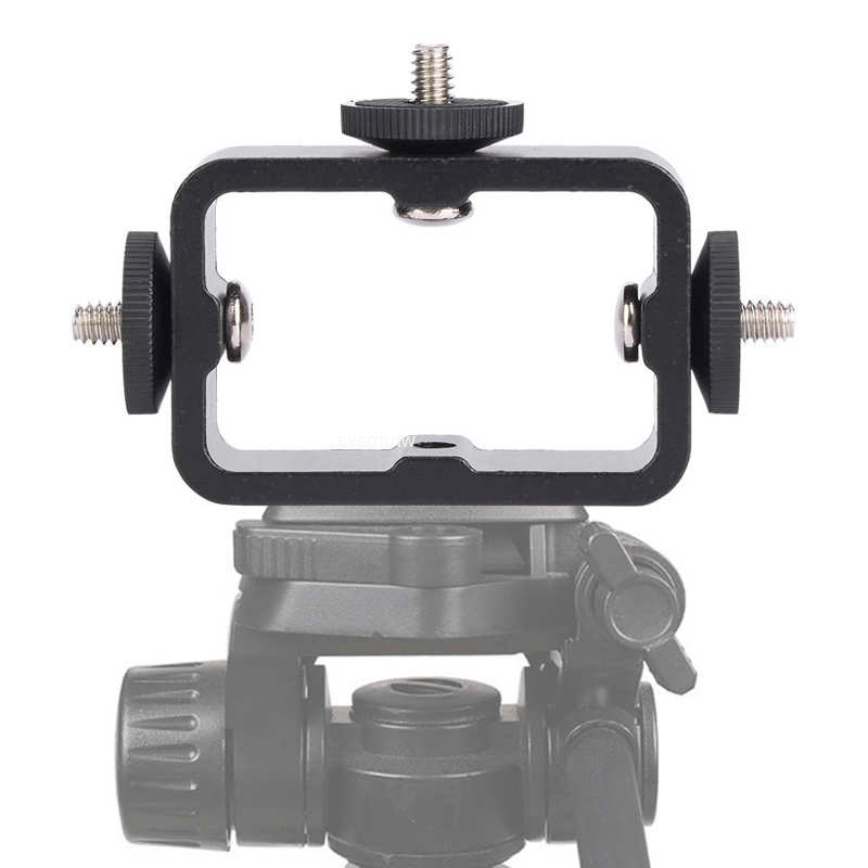 3 in 1 Holder Head Mount Flash - Camera Cage Baseplate recension och pris