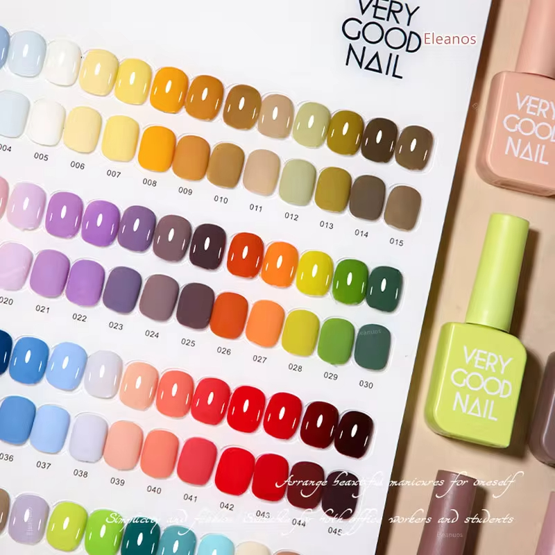 Eleanos 60pcs Very Good Nail G - Color Checker Card recension och pris