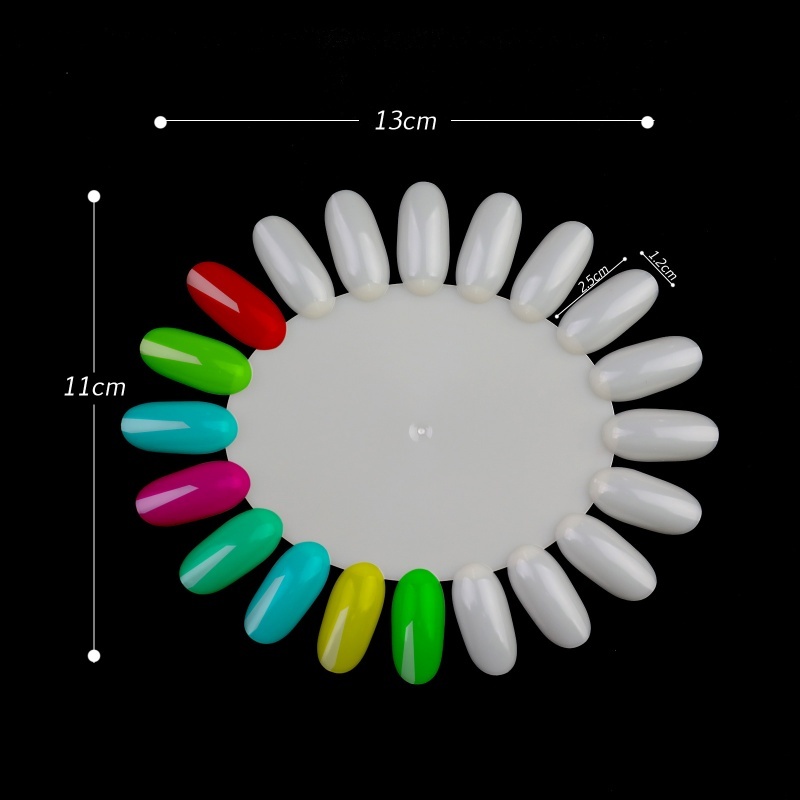 10PCS Oval Nail Color Card Dis - Color Checker Card recension och pris