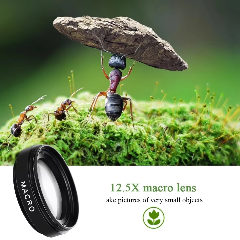 2 IN 1 Lens Universal Clip 37m - Photography Zooming recension och pris