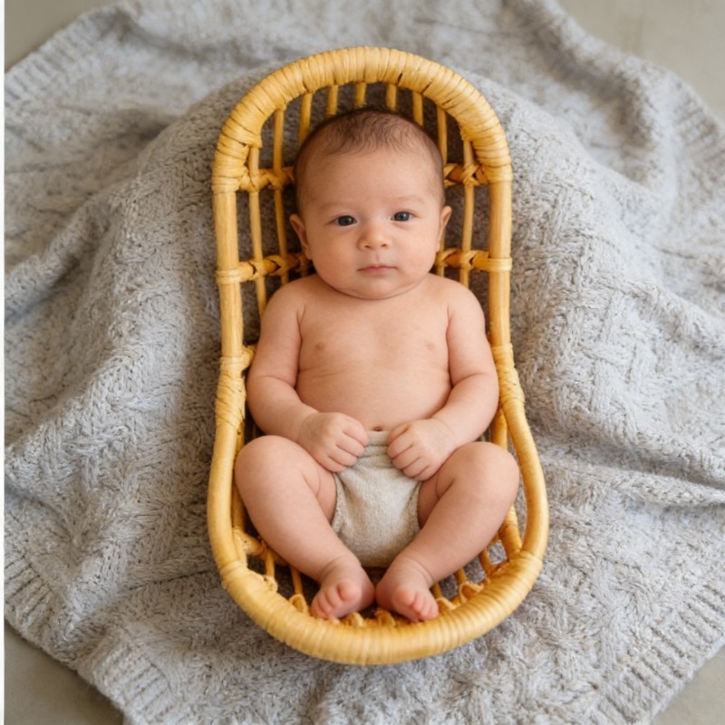 Handmade Vintage Rattan Chair  - Photography Gear recension och pris