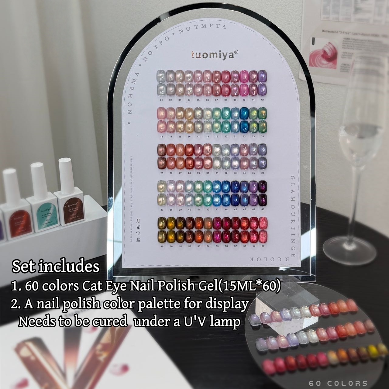 60 Color Moonlight Treasure Bo - Color Checker Card recension och pris