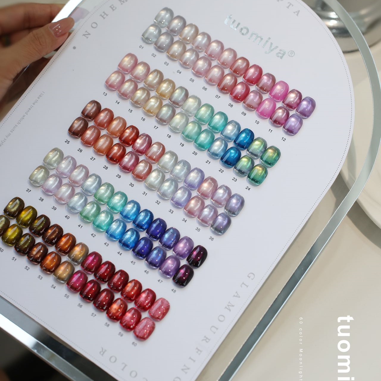 60 Color Moonlight Treasure Bo - Color Checker Card recension och pris