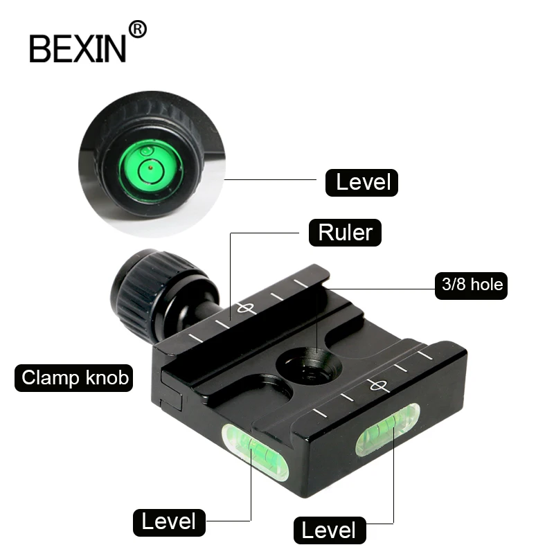 BEXIN QR Series Tripod Ball He - Fluid Head Tripod recension och pris