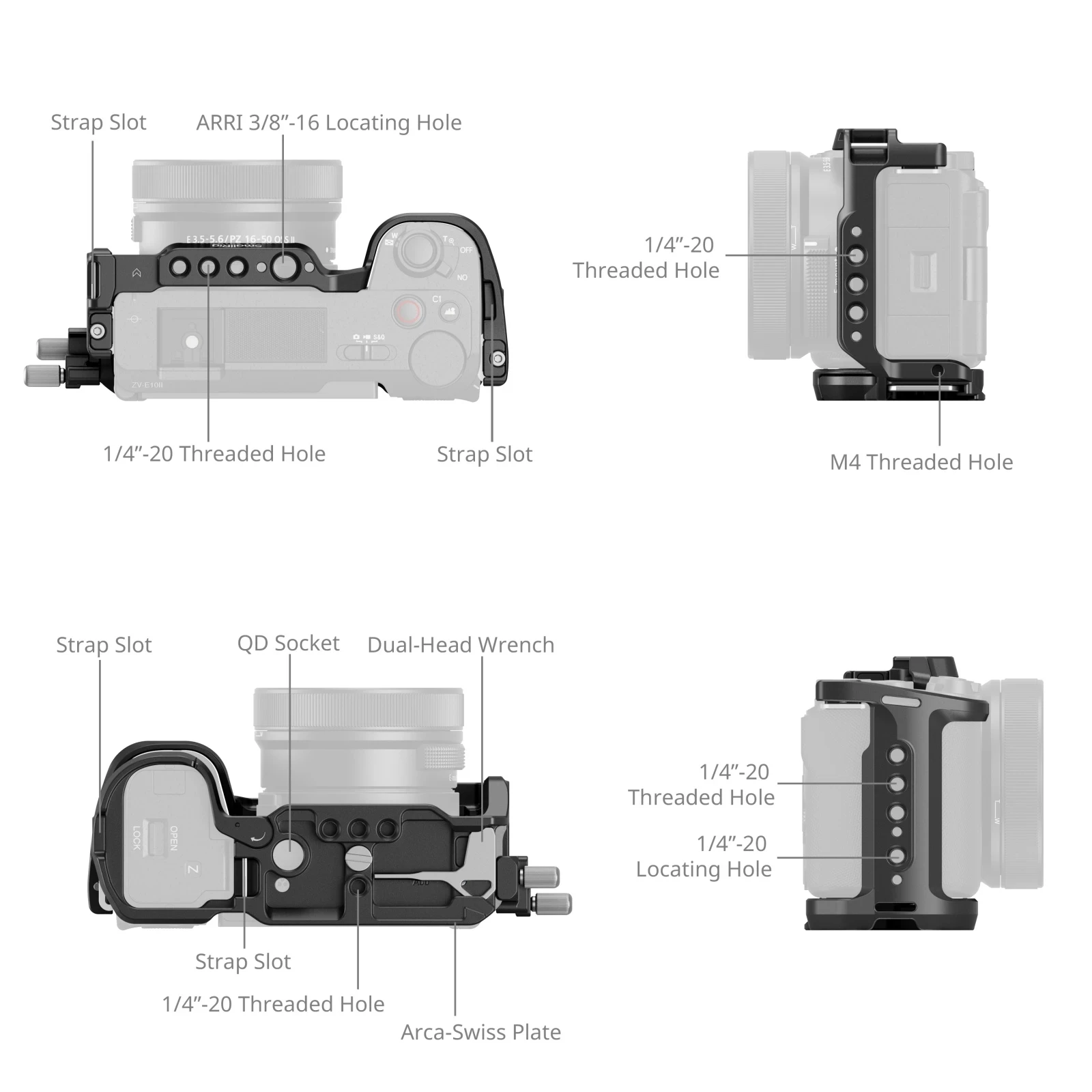Smallrig HawkLock Quick Releas - Camera Cage Baseplate recension och pris