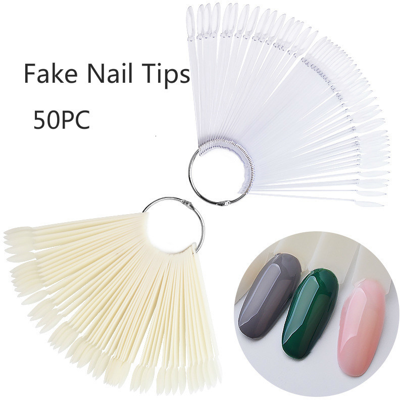 50pcs Color Card Nail Tips Dis - Color Checker Card recension och pris