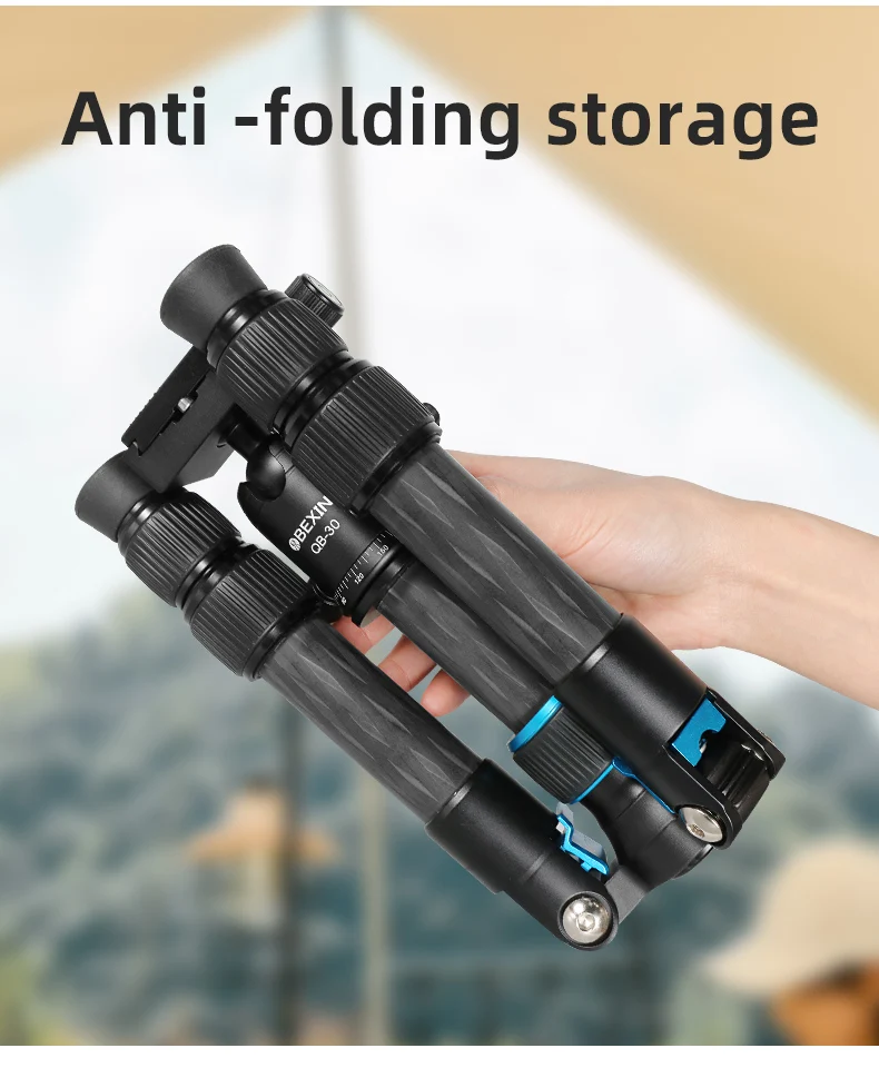 Mini Carbon Fiber Tripod Compa - Fluid Head Tripod recension och pris