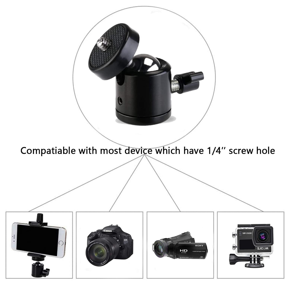 Terebento 1/4 Screw Hole Tripo - Fluid Head Tripod recension och pris