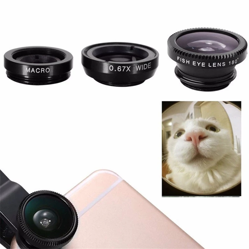 3 In 1 Fisheye Phone Lens 0.67 - Photography Zooming recension och pris