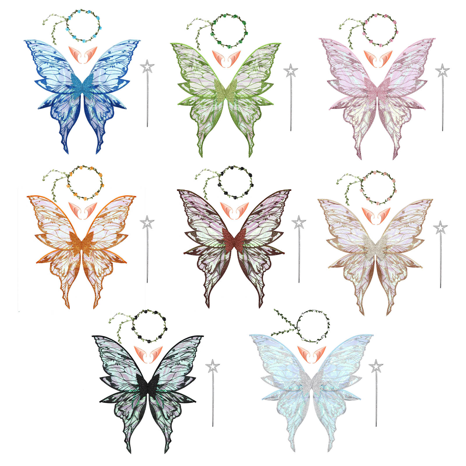 Butterfly Fairy Elf Costume Wi - Photography Day recension och pris