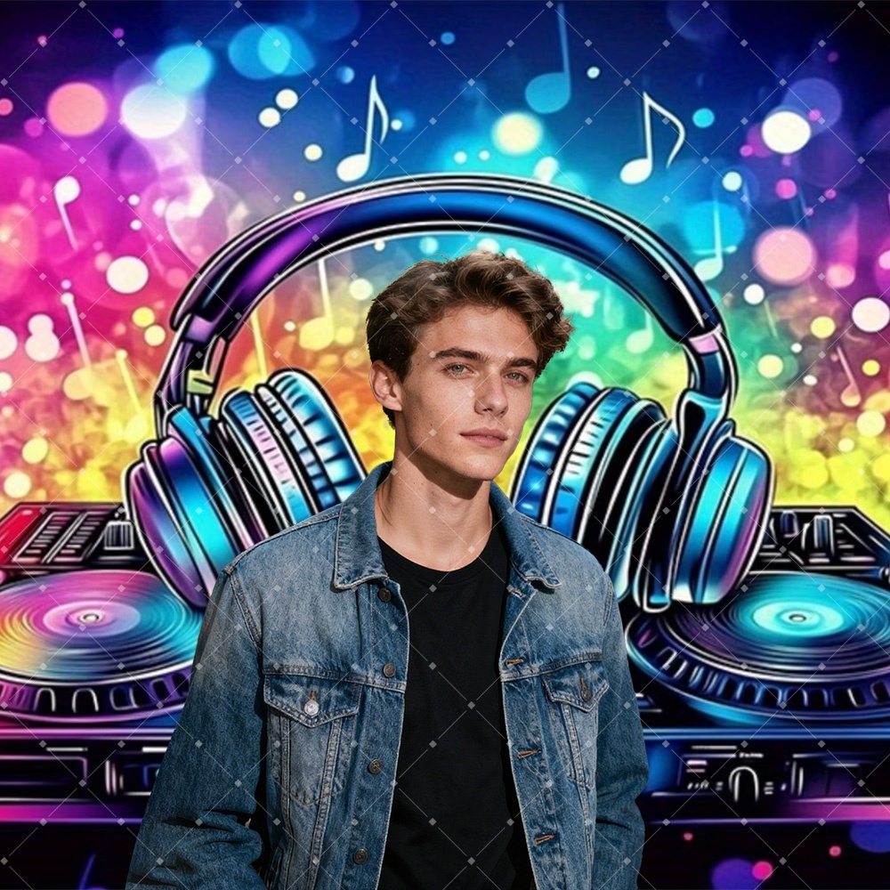 Hip Hop Music DJ Party Decorat - Photography Darkroom recension och pris