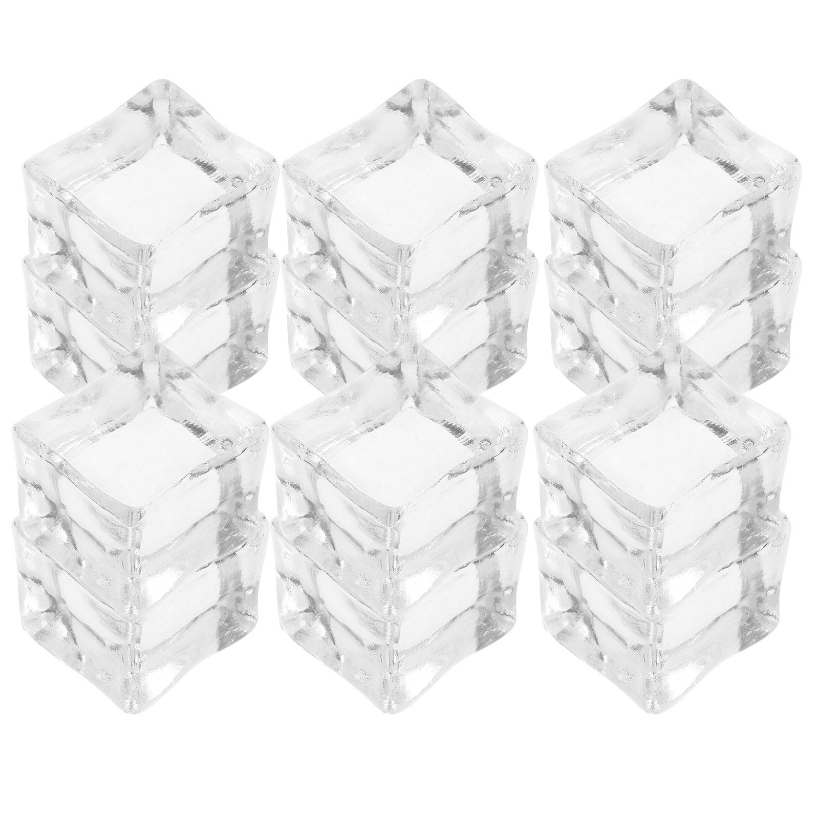 100Pcs Clear Fake Ice Cubes Pl - Photography Simulator recension och pris