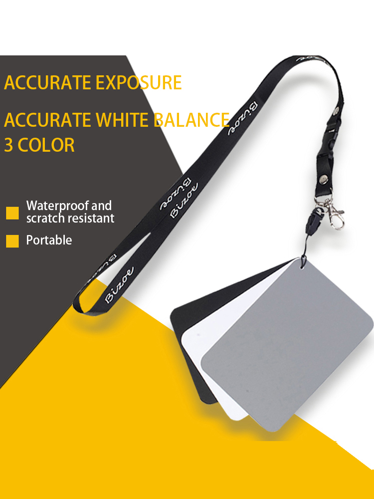White Balance Card 18% Neutral - Color Checker Card recension och pris