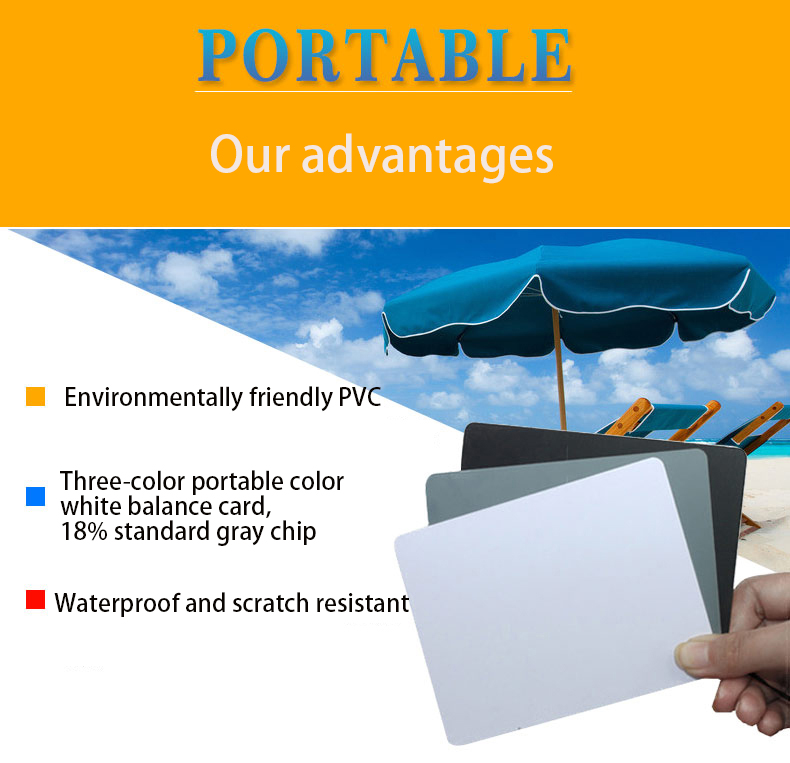 White Balance Card 18% Neutral - Color Checker Card recension och pris