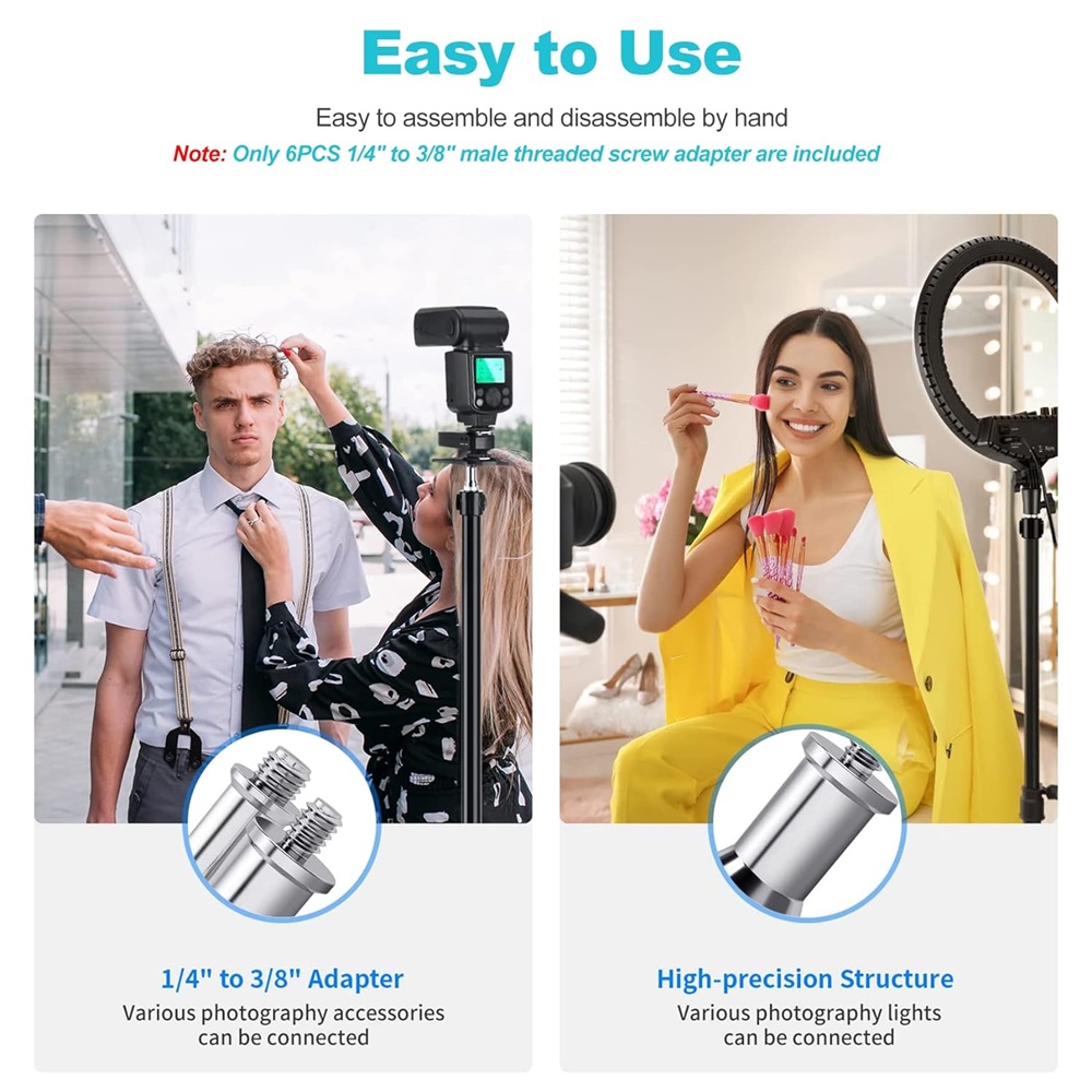 Selens 3 Pcs Standard 3/8 to 1 - Fluid Head Tripod recension och pris