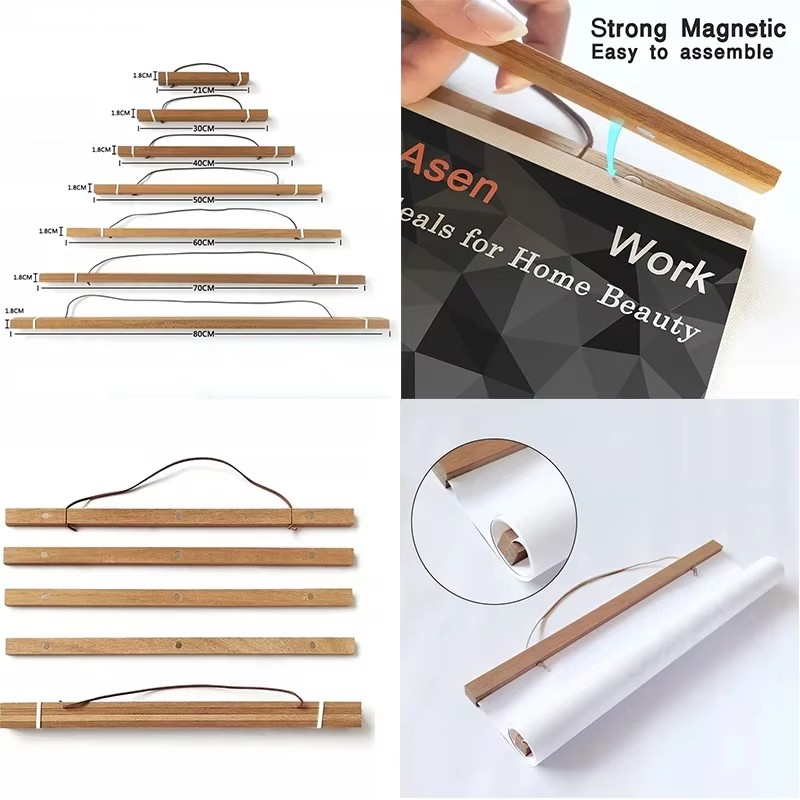 21-90cm Magnetic Wooden Pictur - Photography Types recension och pris