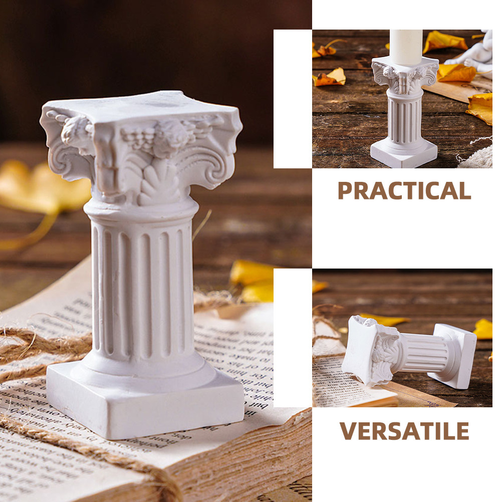 6Pcs Roman Column Candlestick  - Photography Background recension och pris
