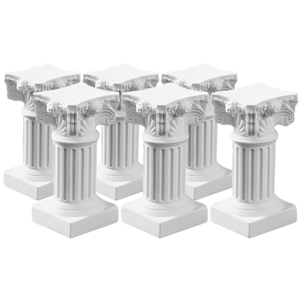 6Pcs Roman Column Candlestick  - Photography Background recension och pris