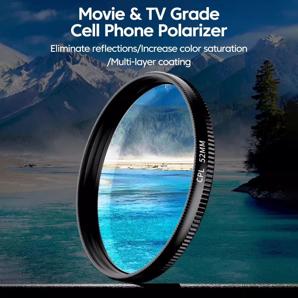 New 52mm CPL Mobile Phone Lens - Photography Zooming recension och pris