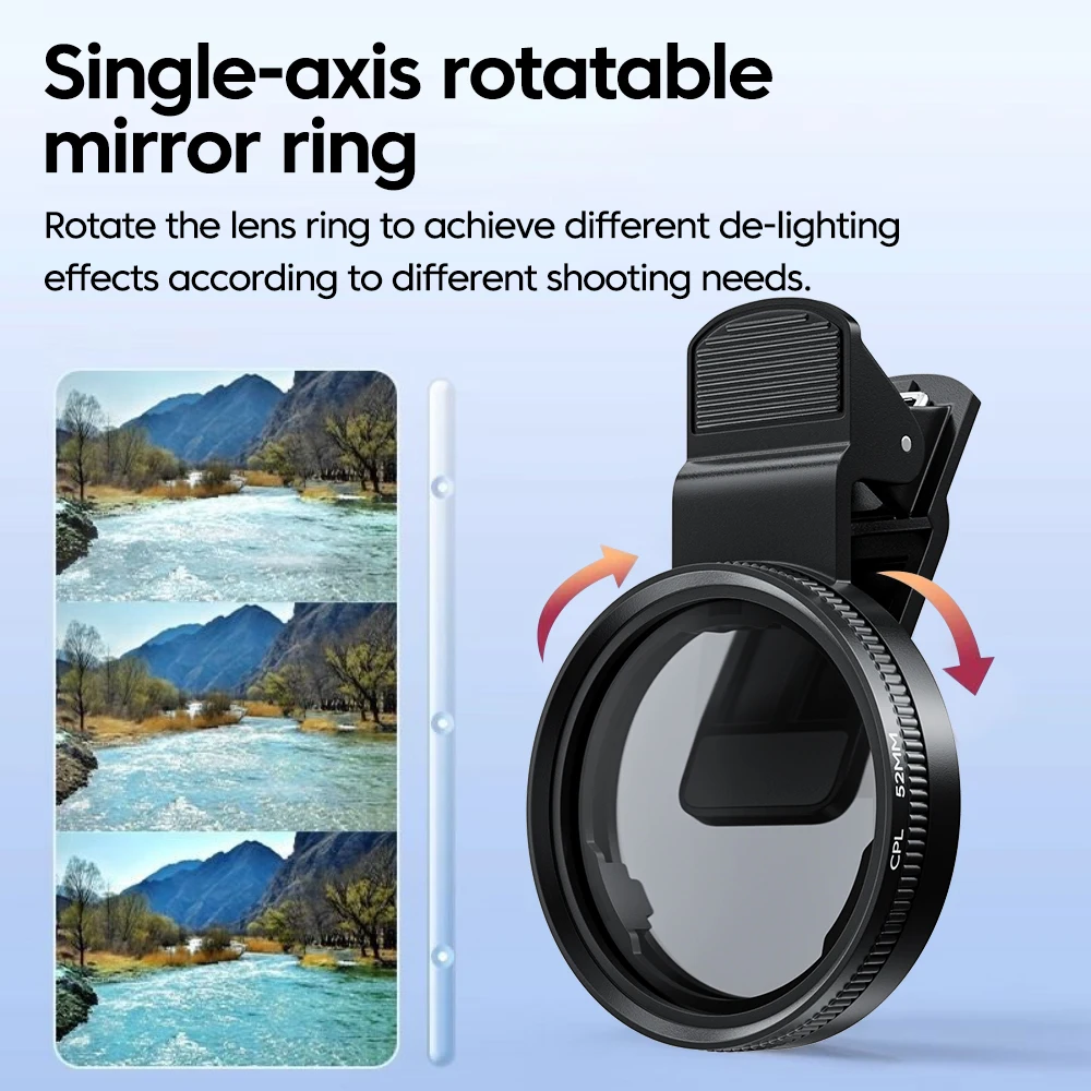 New 52mm CPL Mobile Phone Lens - Photography Zooming recension och pris