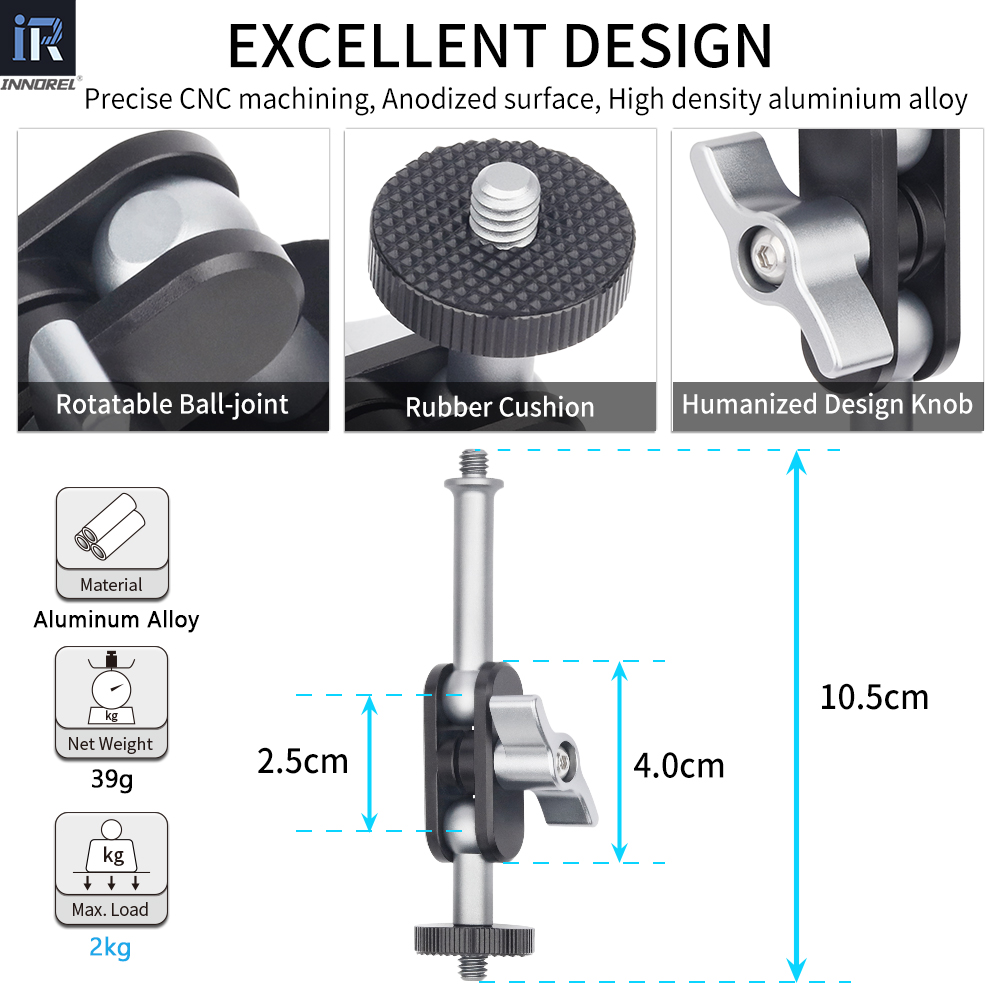 INNOREL ME-1 Universal Magic A - Fluid Head Tripod recension och pris