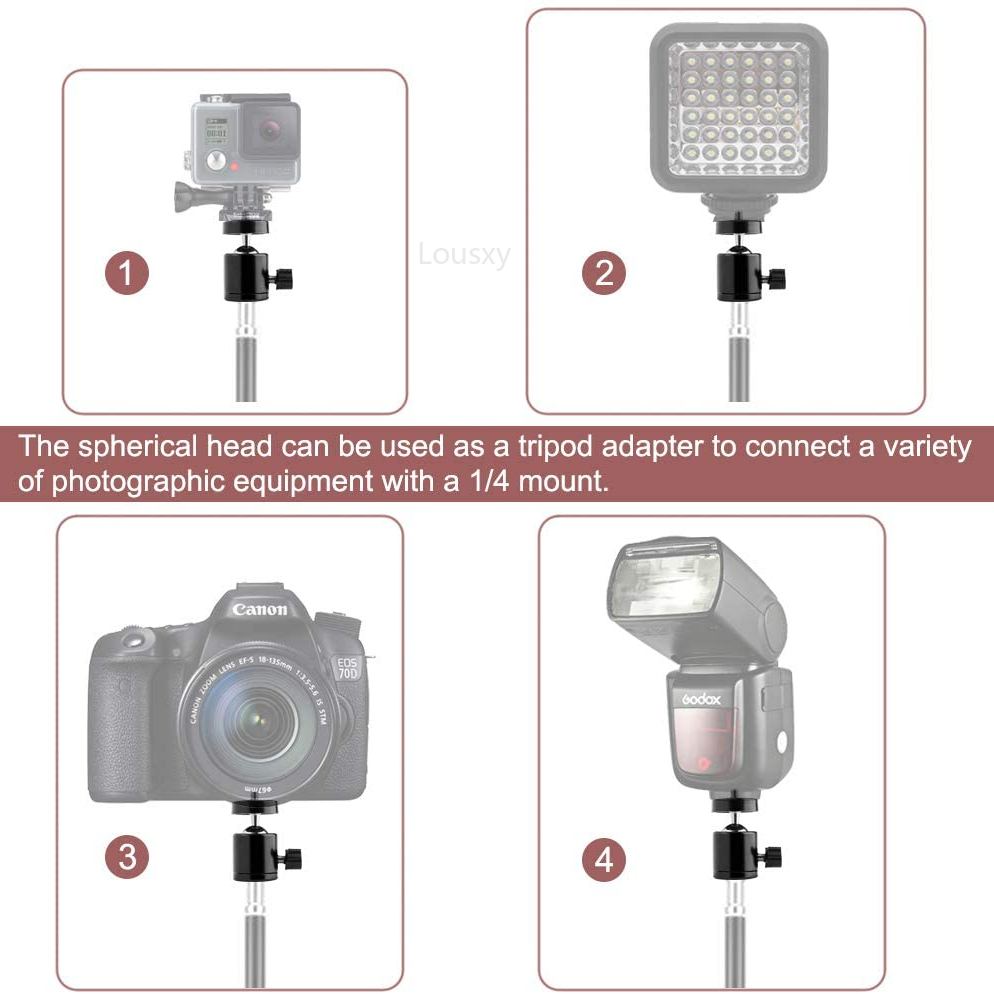 Universal Tripod Mount Cell Ph - Fluid Head Tripod recension och pris