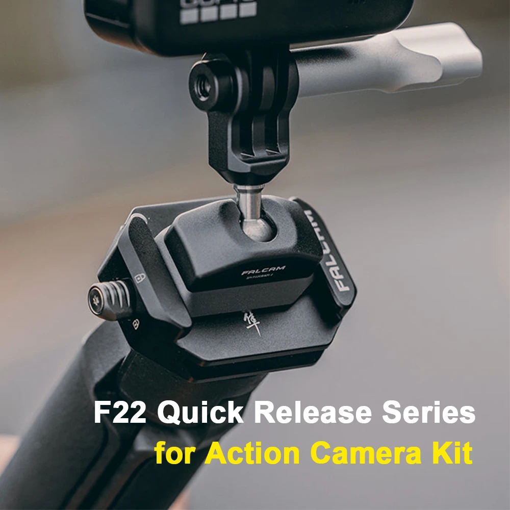 Falcam F22 Action Camera Quick - Camera Cage Baseplate recension och pris